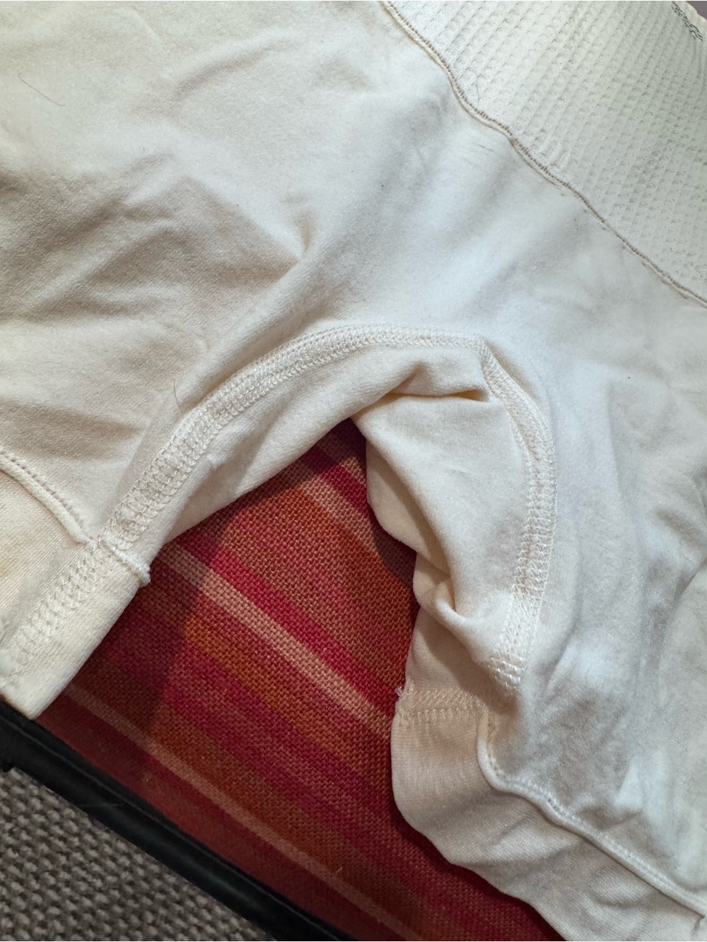 Nine West White Shapewear Briefs with Subtle Logo - Picture 6 of 7